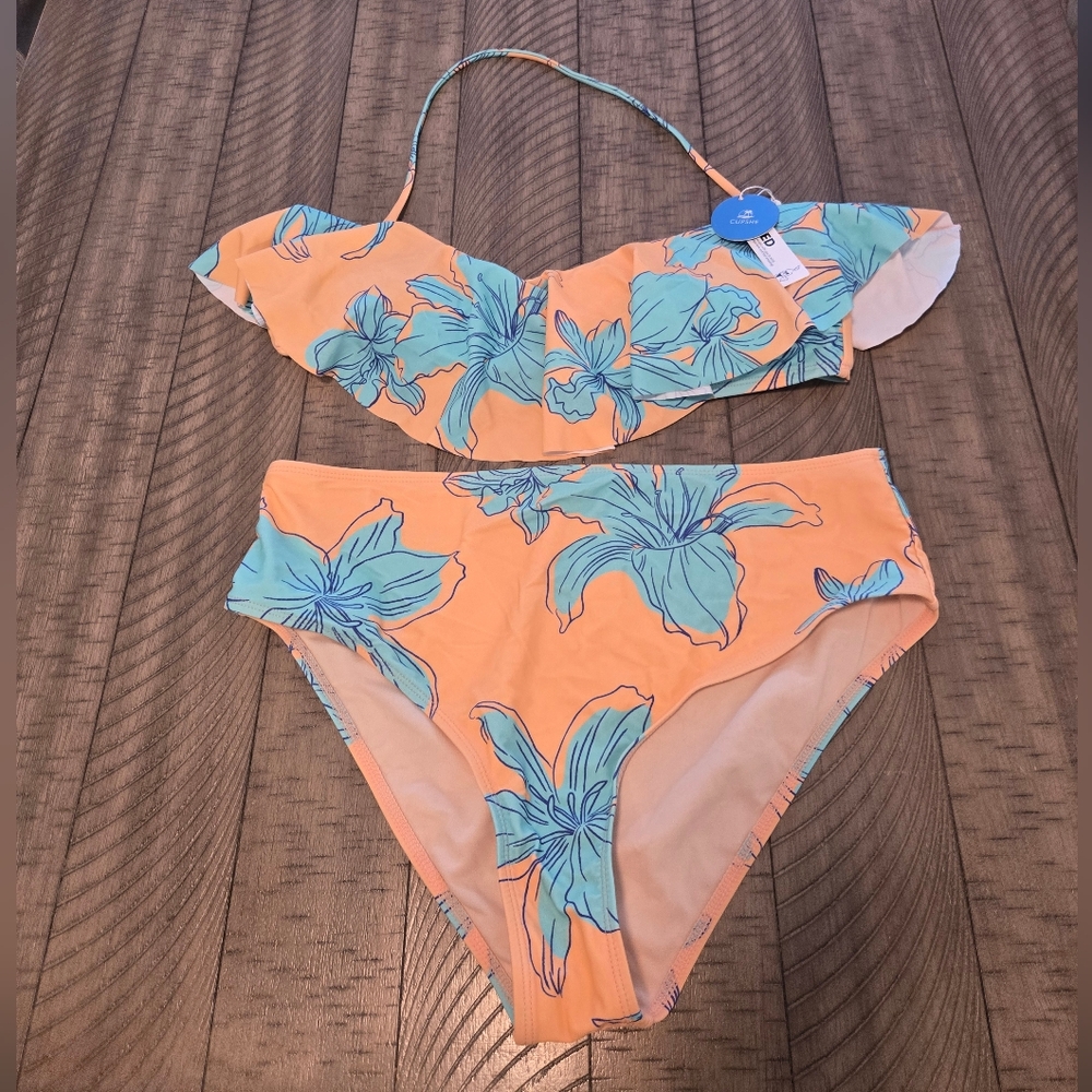 NWT Cupshe Two Piecw